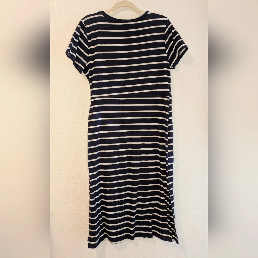 Cynthia Rowley T Shirt Dress With Tie Detail - Picture 3 of 7